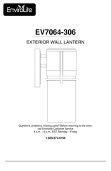 Envirolite EV7064-306 Manual De Instrucciones