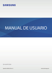 Samsung SM-A047F/DSN Manual De Usuario