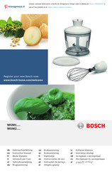 Bosch MSM2623G Instrucciones De Uso