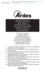 ARDES AR4B03 Folleto De Instrucciones