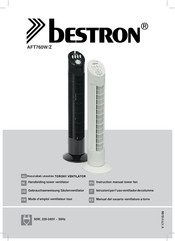 Bestron AFT760W/Z Manual Del Usuario