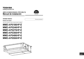 Toshiba MMD-AP0246HP-E Manual De Instalación