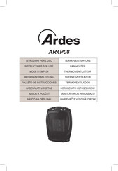 ARDES AR4P08 Folleto De Instrucciones