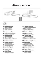 McCulloch ES716 Instrucciones Originales