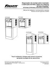 Follett E7CI100A Manual De Instalación, Funcionamiento Y Servicio