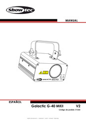 Showtec Galactic G-40 MKII Manual