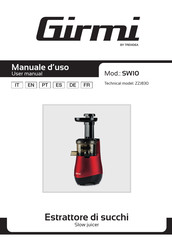 TREVIDEA GIRMI SW10 Manual De Uso