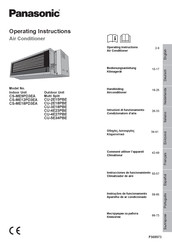 Panasonic CS-ME12PD3EA Instrucciones De Funcionamiento