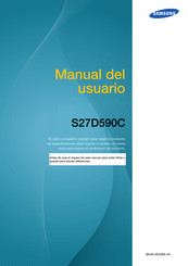 Samsung S27D590C Manual Del Usuario