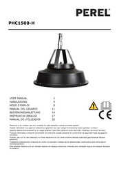 Perel PHC1500-H Manual Del Usuario