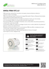 CP Electronics MWS6-PRM-VFC-LV Manual Del Usuario