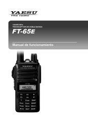 Yaesu FT-65E Manual De Funcionamiento