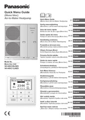 Panasonic WH-MXC12J6E5 Guía Rápida