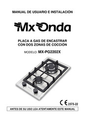 Mx Onda MX-PG2202X Manual De Usuario E Instalacion