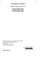 Kohler K-T10428 Guia De Instalacion