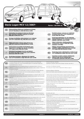 ECS Electronics DA-005-DL Instrucciones De Montaje