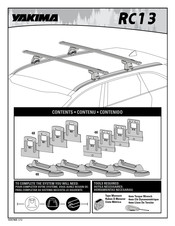 Yakima RC13 Instrucciones De Montaje