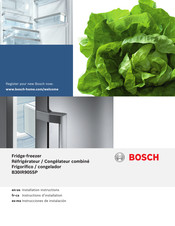 Bosch B30IR905SP Instrucciones De Instalación