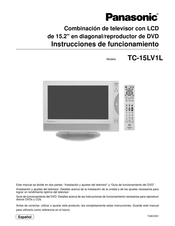 Panasonic TC-15LV1L Instrucciones De Funcionamiento