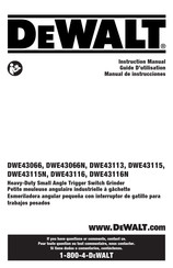 DeWalt DWE43116N Manual De Instrucciones