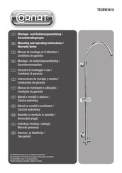 Cornat TECBW3410 Instrucciones De Montaje Y Empleo