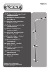 Cornat TECBW3411 Instrucciones De Montaje Y Empleo