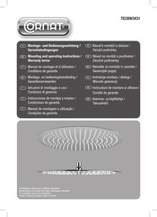 Cornat TECBW3431 Instrucciones De Montaje Y Empleo