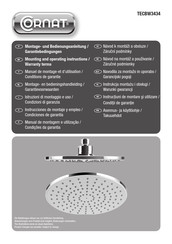 Cornat TECBW3434 Instrucciones De Montaje Y Empleo
