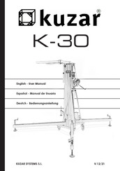 Kuzar K-30 Manual De Usuario