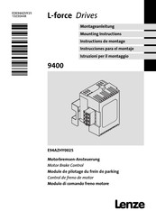 Lenze L-force E94AZHY0025 Instrucciones Para El Montaje