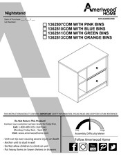 Ameriwood HOME 1362811COM Manual Del Usuario