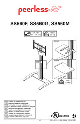 peerless-AV SS560G Manual Del Usuario