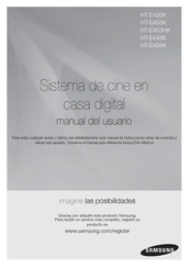 Samsung HT-E453K Manual Del Usuario