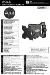 Omnimount WM4-M Manual De Instrucciones