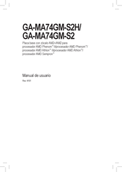 Gigabyte GA-MA74GM-S2 Manual De Usuario