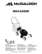 McCulloch M53-625DE Manual De Instrucciones