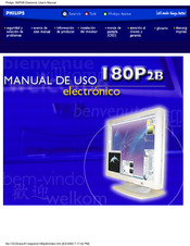 Philips 180P2B Manual De Uso