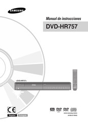 Samsung DVD-HR757 Manual De Instrucciones