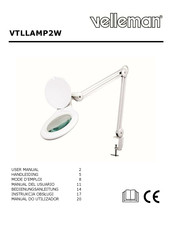 Velleman VTLLAMP2W Manual Del Usuario