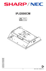 Sharp NEC IPJ2000CM Manual De Instrucciones