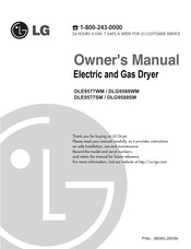 LG DLG9588SM Manual Del Propietário