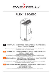 CASATELLI ALEX 13 E2C Manual De Instalación