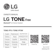 LG TONE Free Manual Del Propietário