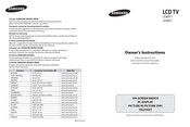 Samsung LE46F7 Manual De Instrucciones