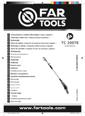 Far Tools TC 200TB Traduccion Del Manual De Instrucciones Originale