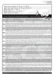 ECS Electronics VW-146-D1 Instrucciones De Montaje