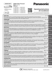 Panasonic S-56MF3E5A Instrucciones De Operación