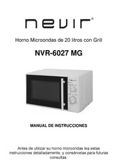 Nevir NVR-602 Manual De Instrucciones