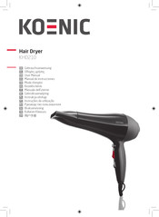 Koenic KHD210 Manual De Instrucciones