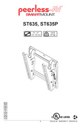 peerless-AV SMARTMOUNT ST635 Manual De Instrucciones